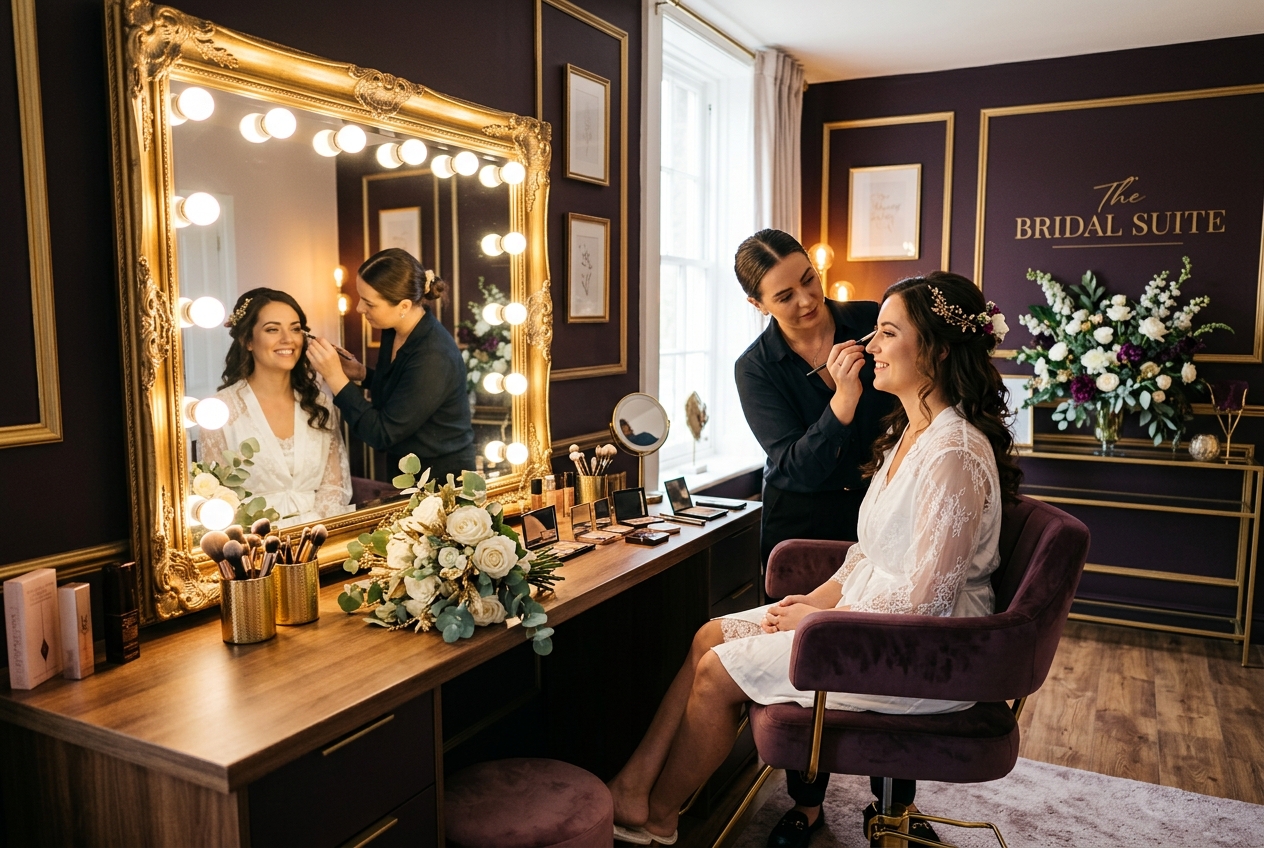 Sakhi Makeup Studio Cozy Setting